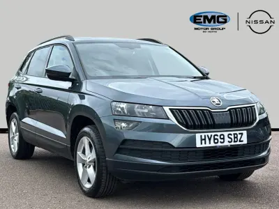 Used Skoda Karoq SE 115 HP (84 kW) 2019 Grey SUV
