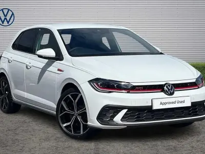 New VW Polo GTI 207 HP (152 kW) 2026 White Hatchback