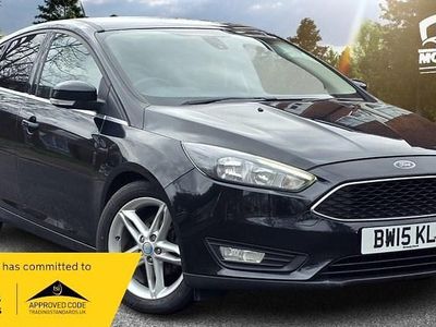Black Used 2015 Ford Focus Zetec Hatchback | £3,450 (Fair price)