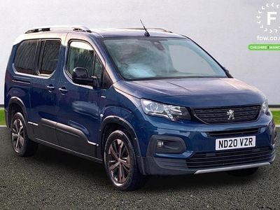 Blue Used 2020 Peugeot Rifter GT-line MPV | £16,099 (Fair price)