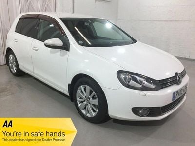 Used VW Golf VII 2013 White Hatchback