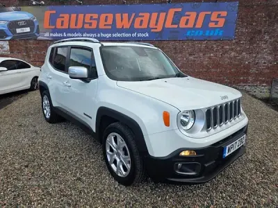 Used Jeep Renegade Limited 140 HP (102 kW) 2017 White SUV