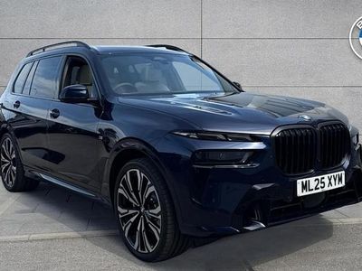Blue Used 2025 BMW X7 M Sport SUV | £77,485 (Fair price)