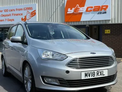 Usado Ford Grand C-Max Titanium 125 HP (91 kW) 2018 Prateado Monovolume