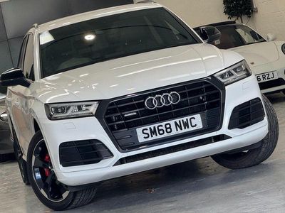 White Used 2018 Audi Q5 Black Edition SUV | £22,886 (Fair price)