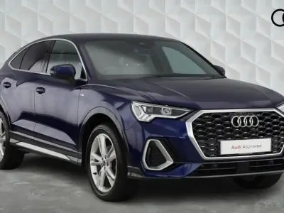 Used Audi Q3 Sportback S-Line 150 HP (110 kW) 2023 Blue SUV