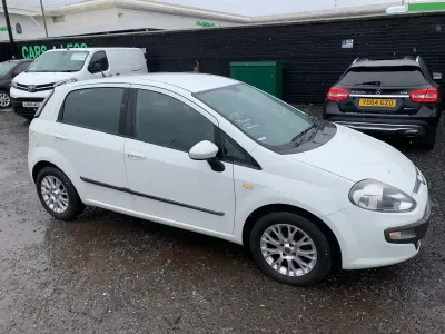 Used Fiat Punto Evo Dynamic 2010 White Hatchback