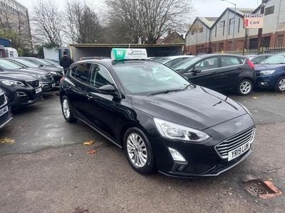 Black Used 2019 Ford Focus Titanium Hatchback | £9,299 (Good price)