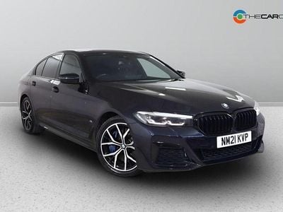 Used BMW 530 M Sport 2021 Black Sedan
