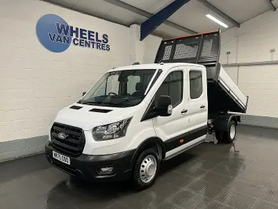 Used Ford Transit 130 HP (95 kW) 2025 White Cabriolet