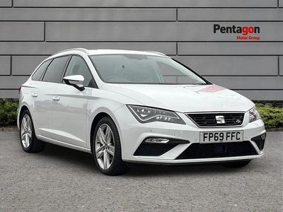 White Used 2019 Seat Leon ST FR Estate | £12,995 (Fair price)
