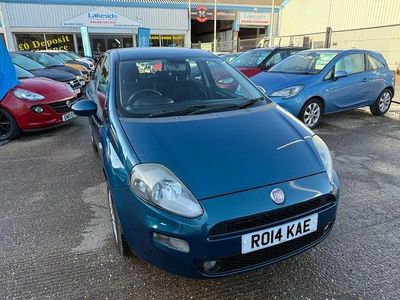 Used Fiat Punto Easy 69 HP (50 kW) 2014 Blue Hatchback