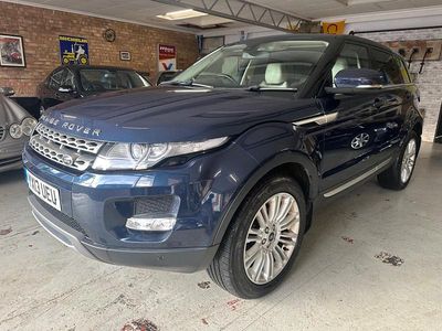 Used Land Rover Range Rover evoque Prestige 190 HP (139 kW) 2013 Blue SUV