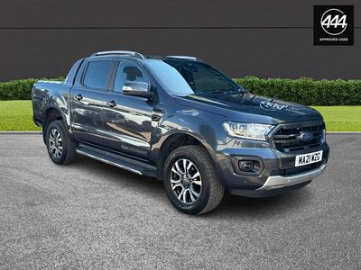Begagnad Ford Ranger Wildtrack 2021 Grå Pickup