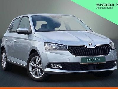 Brilliant silver metallic Used 2019 Skoda Fabia SE Hatchback | £9,611 (Good price)