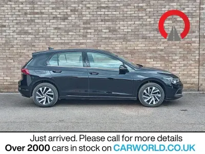 Used VW Golf VIII Style 204 HP (150 kW) 2022 Black Hatchback