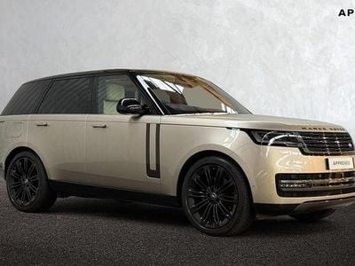 Gold Used 2022 Land Rover Range Rover First Edition SUV | £89,990 (Fair price)
