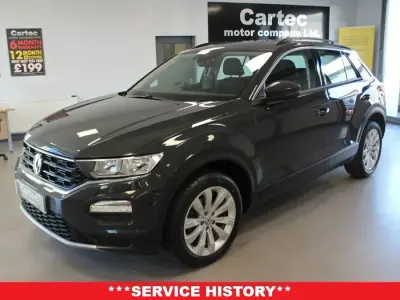 Begagnad VW T-Roc SE 115 HK (84 kW) 2019 Grå SUV