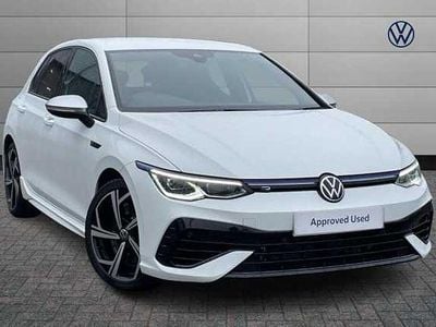 Used VW Golf VIII R 320 HP (235 kW) 2021 White Hatchback