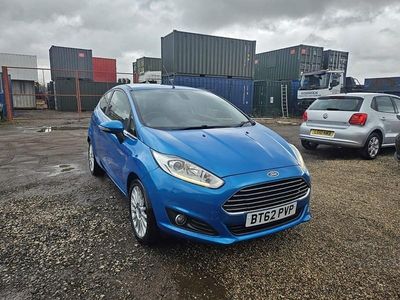 Used Ford Fiesta Titanium 2013 Blue Hatchback