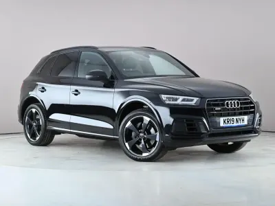 Used Audi Q5 Black Edition 190 HP (139 kW) 2019 Black SUV
