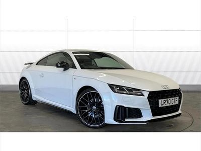 Used Audi TT Black Edition 197 HP (144 kW) 2020 White Coupe