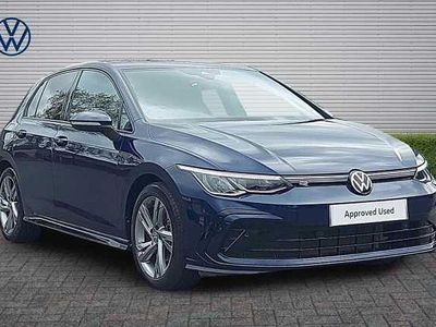 Used VW Golf VIII R-line 150 HP (110 kW) 2022 Blue Hatchback