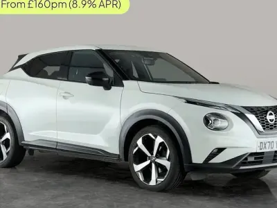 Used Nissan Juke Tekna 117 HP (86 kW) 2020 White SUV