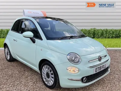 Used Fiat 500 Lounge 69 HP (50 kW) 2019 Green Hatchback