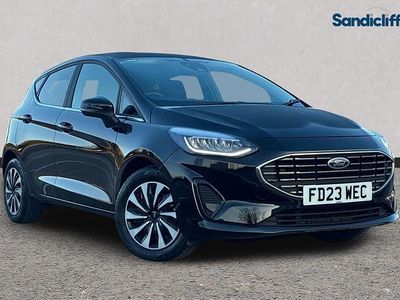 Agate black (premium colour) Used 2022 Ford Fiesta Titanium Hatchback | £10,958 (Fair price)