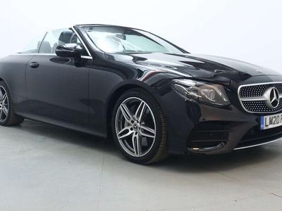Used Mercedes E300 AMG Line Premium 245 HP (180 kW) 2020 Black Cabriolet