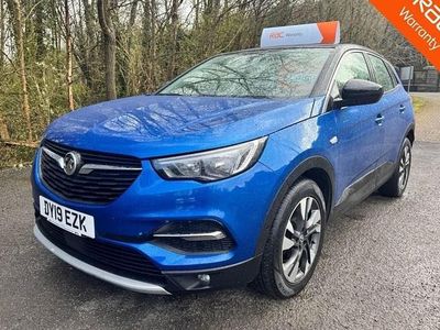 Used Vauxhall Grandland X Sport 130 HP (95 kW) 2019 Blue SUV