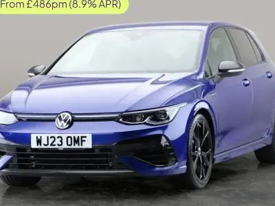 Używany VW Golf VIII R 333 KM (244 kW) 2023 Niebieski Hatchback