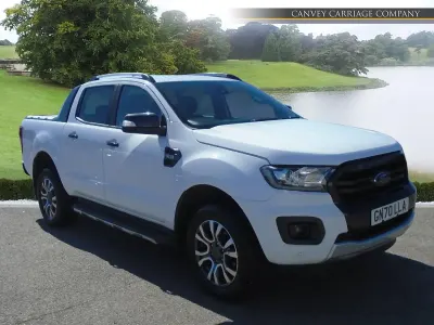 Used Ford Ranger Wildtrack 200 HP (147 kW) 2020 White Pickup