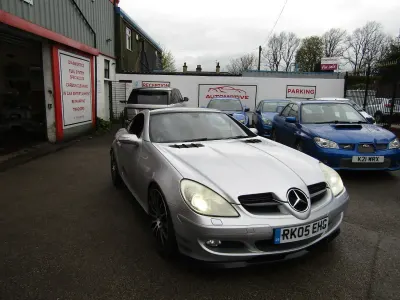 Used Mercedes SLK350 272 HP (200 kW) 2005 Silver Cabriolet