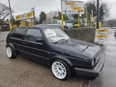 Begagnad VW Golf II GTI 1988 Svart Halvkombi