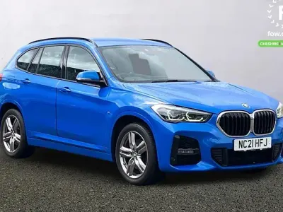 Used BMW X1 M Sport 220 HP (161 kW) 2021 Blue SUV
