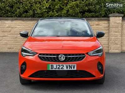 Used Vauxhall Corsa-e Elite 98 kW (134 HP) 2022 Orange Hatchback