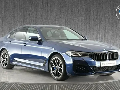 Used BMW 530e M Sport 288 HP (211 kW) 2023 Blue Sedan