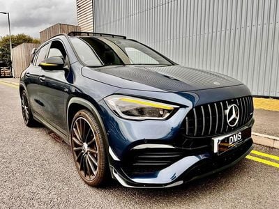 Blue Used 2023 Mercedes GLA35 AMG Premium Plus SUV | £35,750 (Good price)