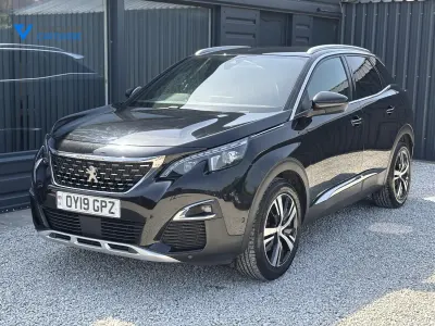 Used Peugeot 3008 GT-line 130 HP (95 kW) 2019 Black SUV