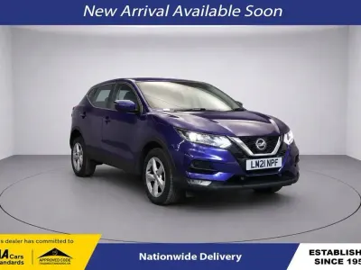 Used Nissan Qashqai Acenta Premium 2021 Blue SUV