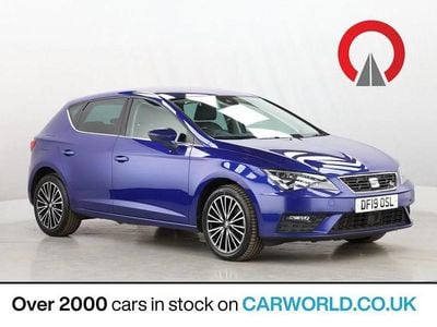 Used Seat Leon XCELLENCE Lux 190 HP (139 kW) 2019 Blue Hatchback