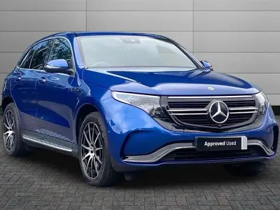 Used Mercedes EQC400 AMG line 300 kW (408 HP) 2024 Blue SUV