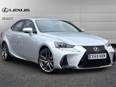 Used Lexus IS300h Sport Line 223 HP (164 kW) 2019 Silver Sedan