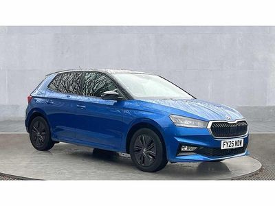 Blue Used 2025 Skoda Fabia Design Edition Hatchback | £16,500 (Fair price)
