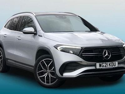 Iridium silver metallic Used 2021 Mercedes EQA250 AMG line SUV | £18,795 (Fair price)