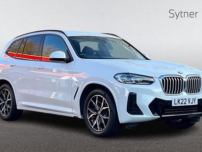 White Used 2022 BMW X3 M Sport SUV | £33,500 (A bit pricey)