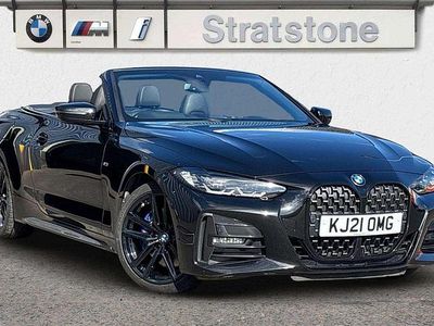 Black Used 2021 BMW 420 M Sport Cabriolet | £24,990 (Fair price)