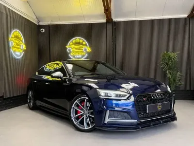 Begagnad Audi A5 Design 272 HK (200 kW) 2017 Blå Sportkupé